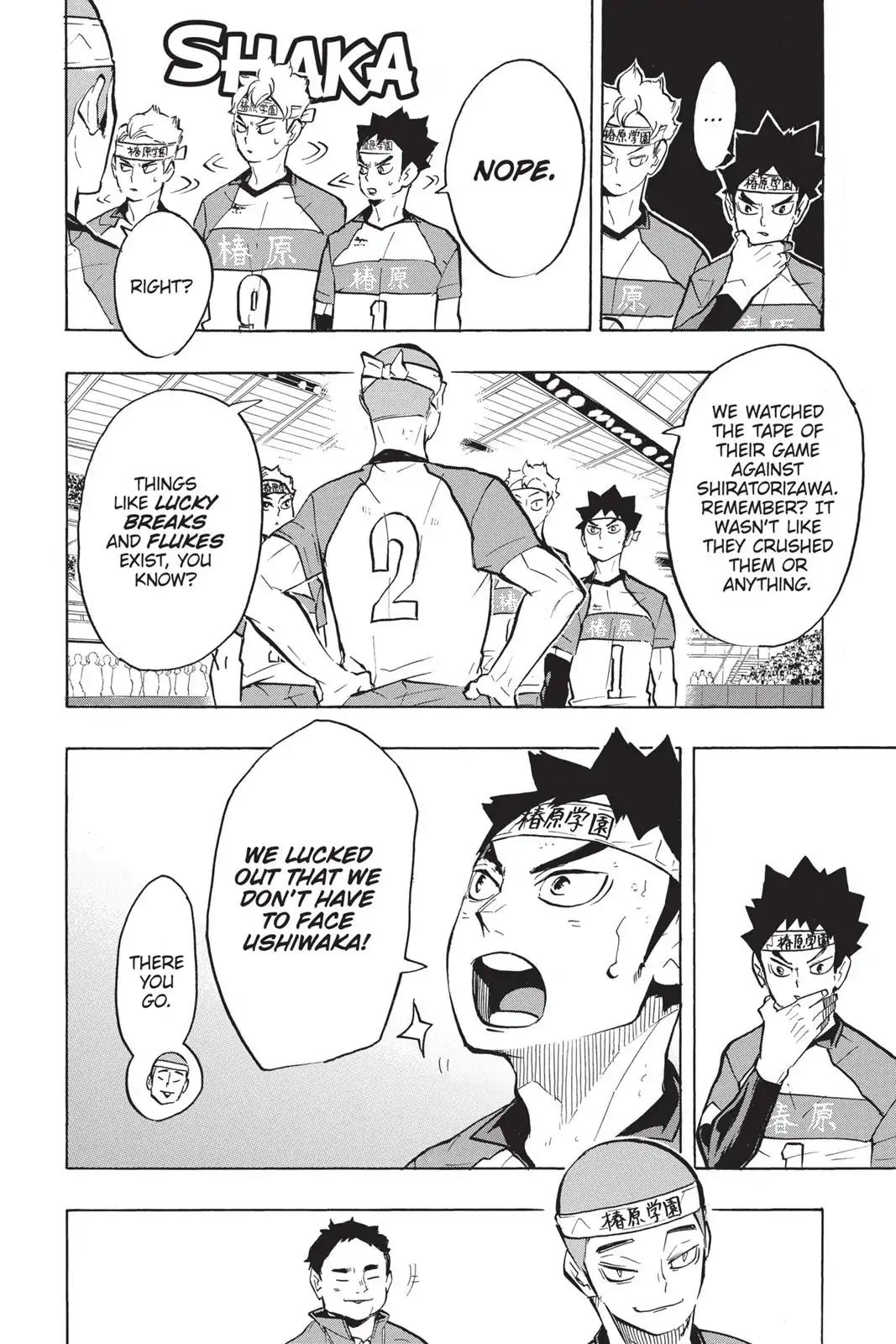 Haikyu!! Chapter 233 page 8 - Chapter 233: The First Opponent