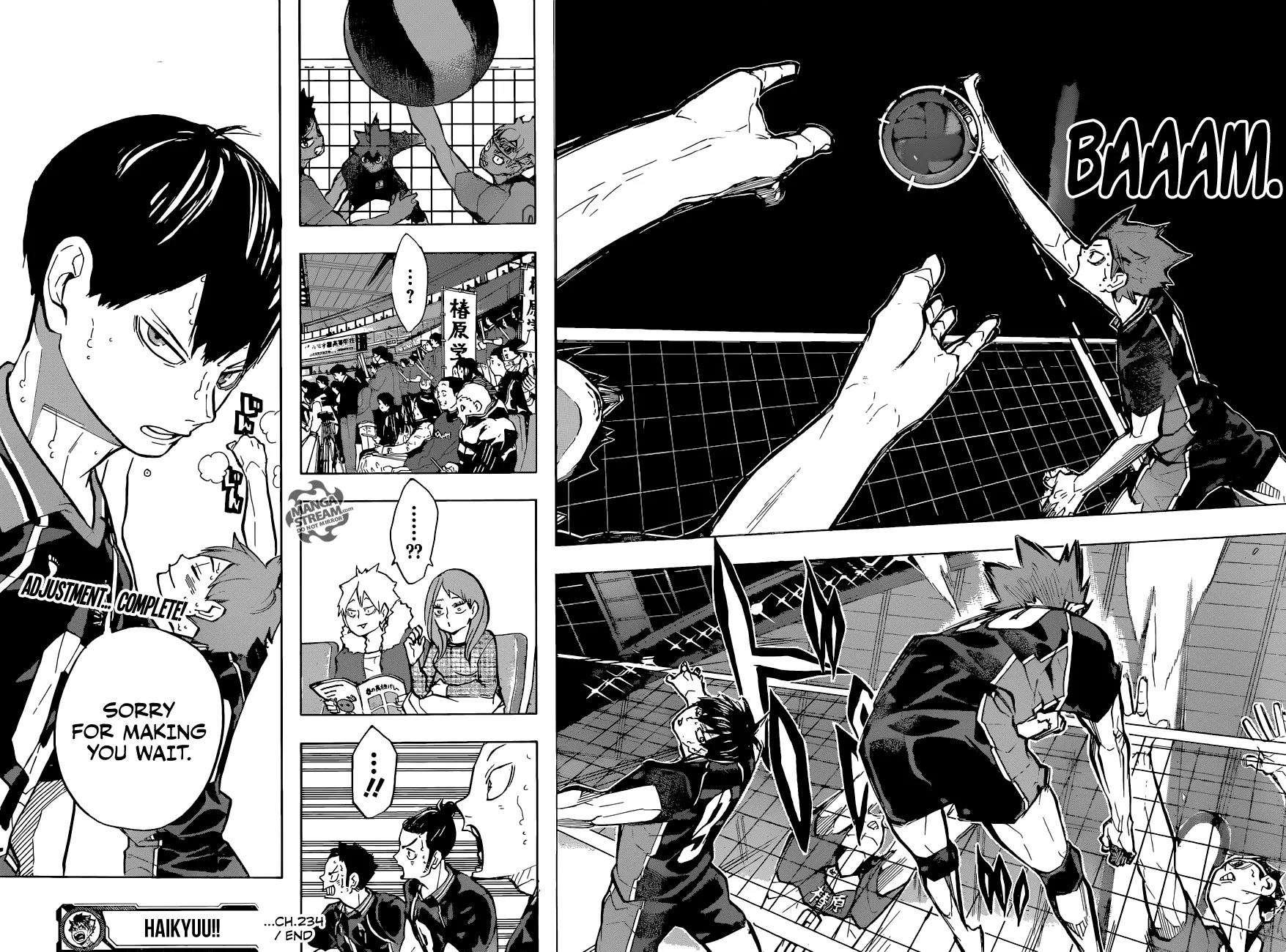 Haikyu!! Chapter 234 page 17 - Chapter 234: Adjust