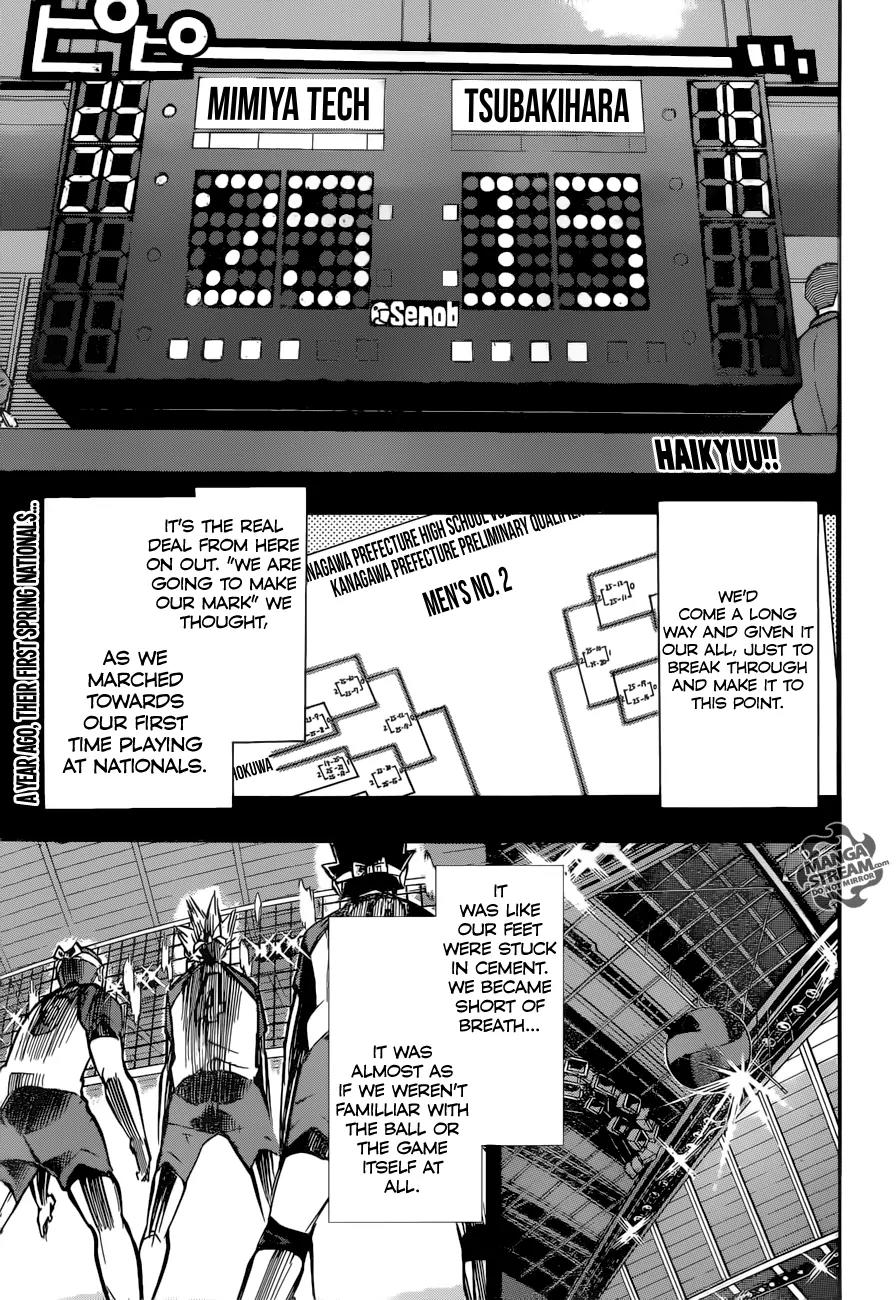 Haikyu!! Chapter 236 page 1 - Chapter 236: Adjust 2