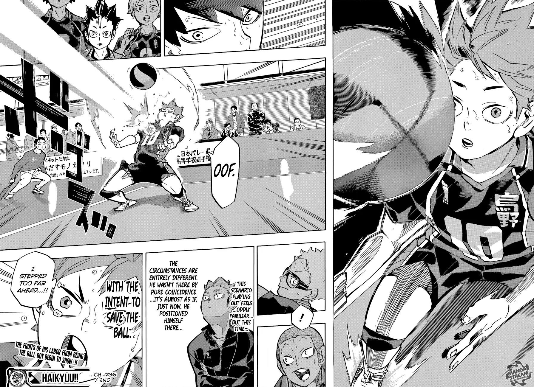 Haikyu!! Chapter 236 page 19 - Chapter 236: Adjust 2