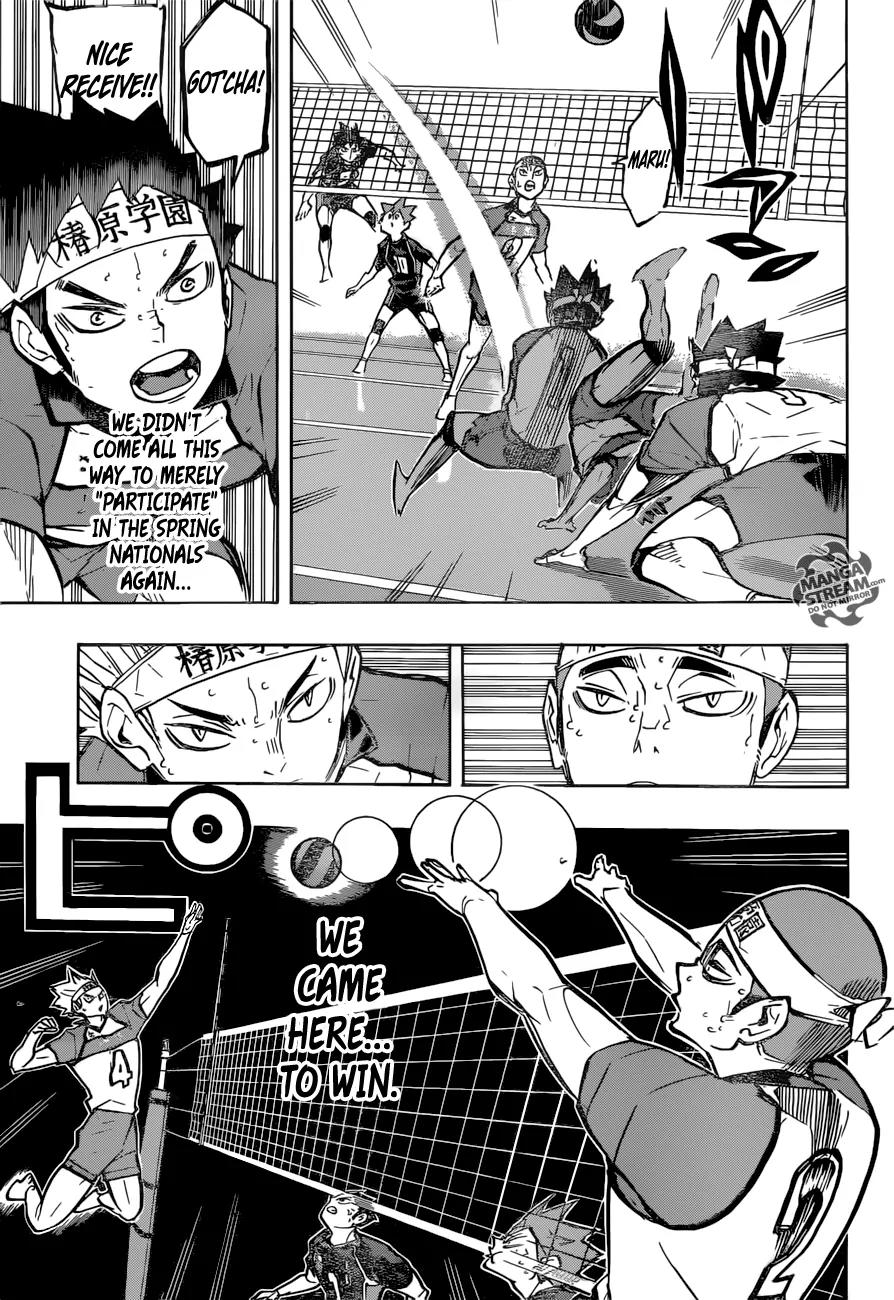 Haikyu!! Chapter 236 page 6 - Chapter 236: Adjust 2