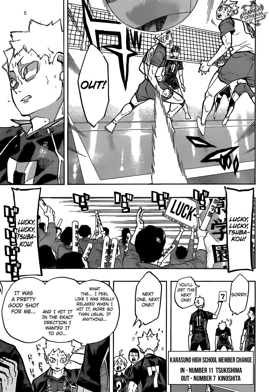 Haikyu!! Chapter 238 page 14 - Chapter 238: Attack and Defense