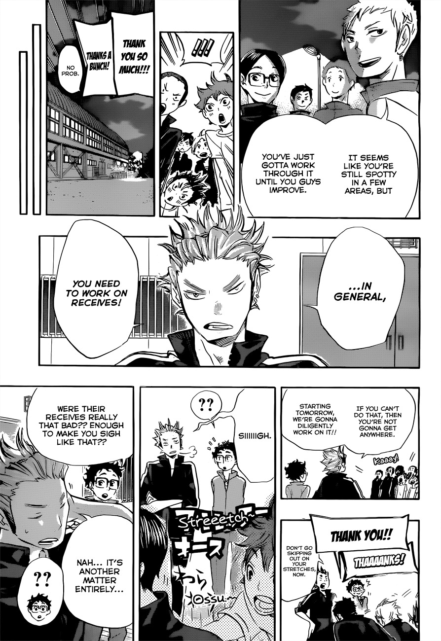 Haikyu!! Chapter 24 page 10 - Chapter 24: Team Karasuno, Full Speed Ahead