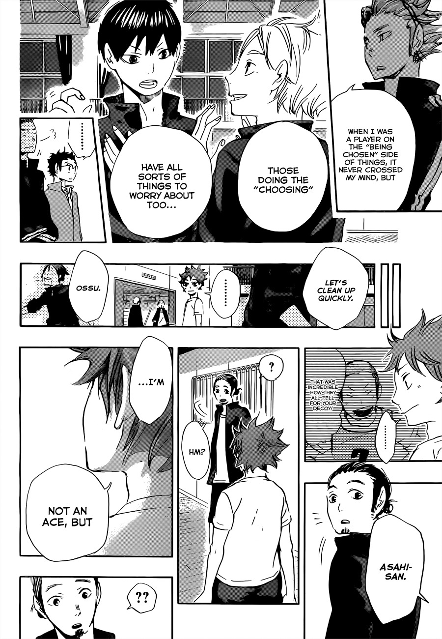 Haikyu!! Chapter 24 page 11 - Chapter 24: Team Karasuno, Full Speed Ahead