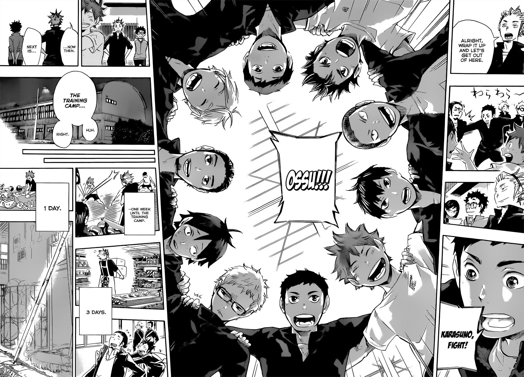 Haikyu!! Chapter 24 page 15 - Chapter 24: Team Karasuno, Full Speed Ahead