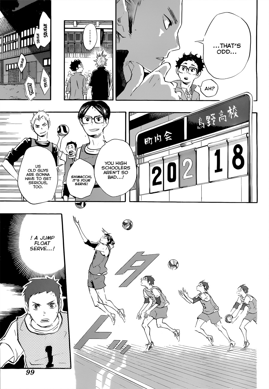 Haikyu!! Chapter 24 page 3 - Chapter 24: Team Karasuno, Full Speed Ahead