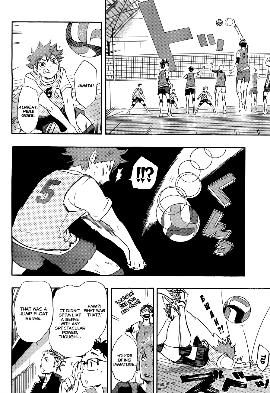 Haikyu!! Chapter 24 page 4 - Chapter 24: Team Karasuno, Full Speed Ahead