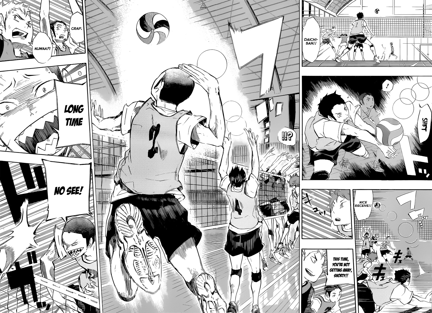 Haikyu!! Chapter 24 page 6 - Chapter 24: Team Karasuno, Full Speed Ahead