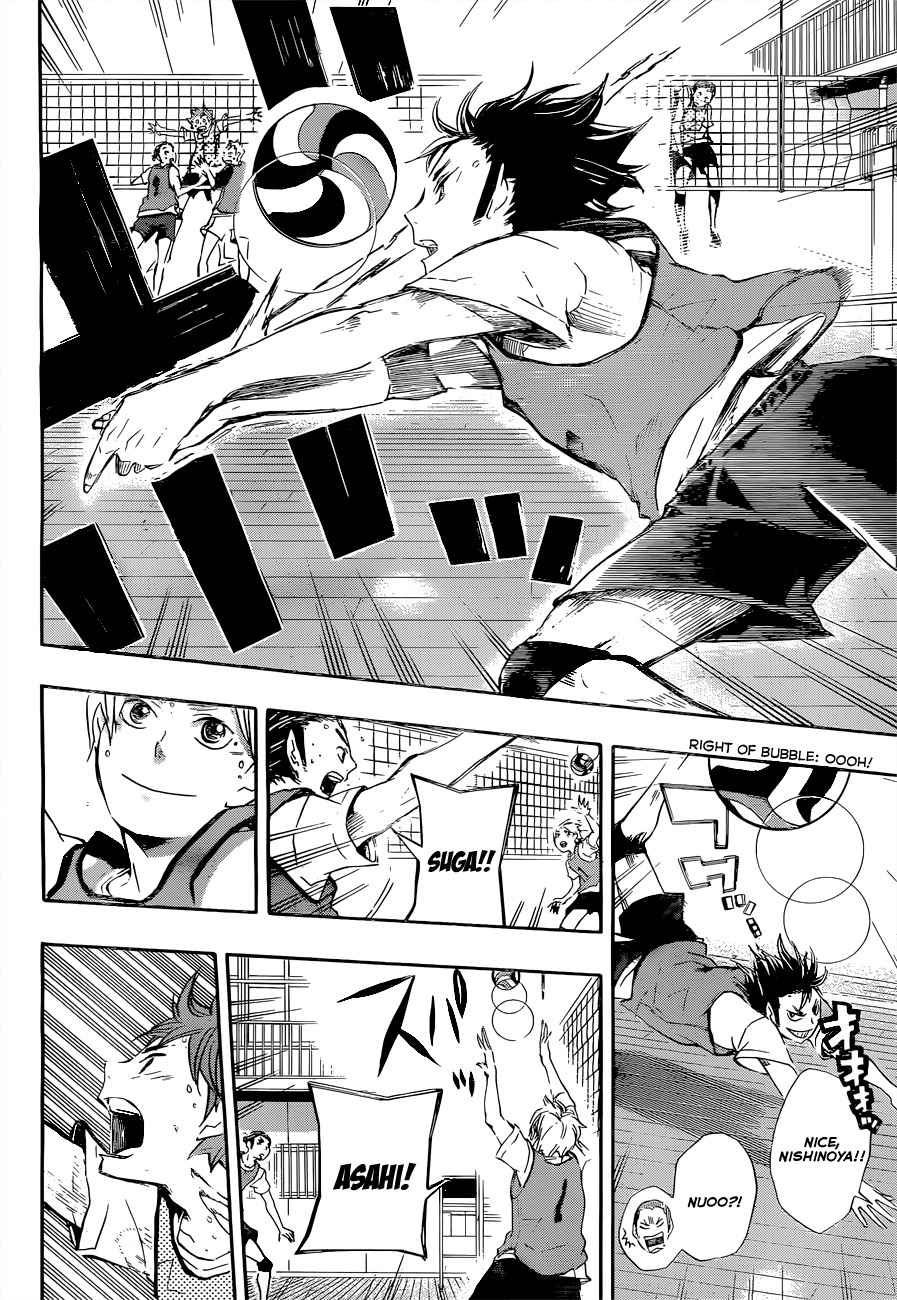Haikyu!! Chapter 24 page 7 - Chapter 24: Team Karasuno, Full Speed Ahead