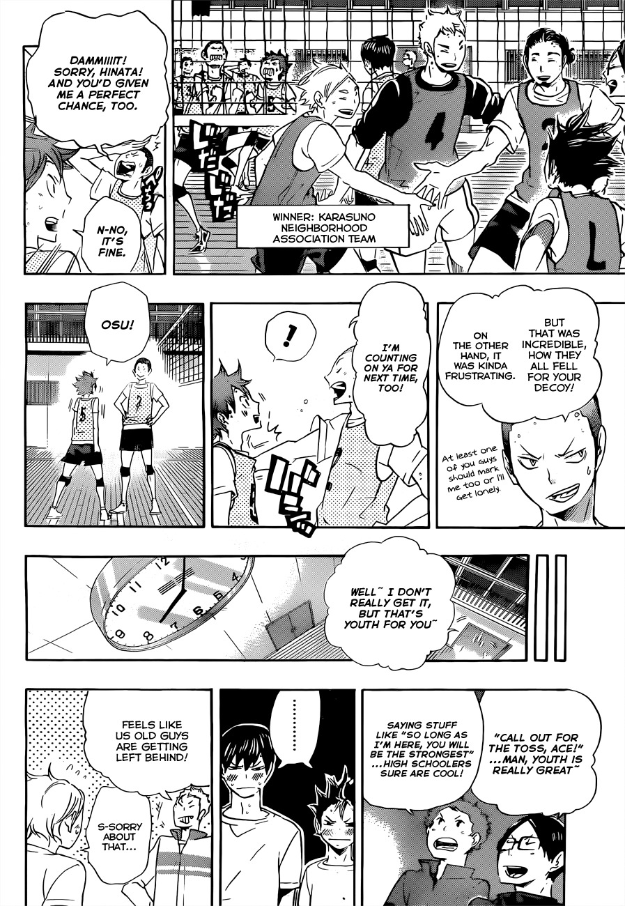 Haikyu!! Chapter 24 page 9 - Chapter 24: Team Karasuno, Full Speed Ahead