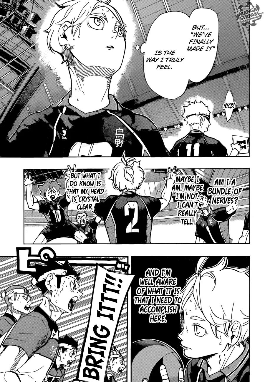 Haikyu!! Chapter 242 page 4 - Chapter 242: The Chance That Connects