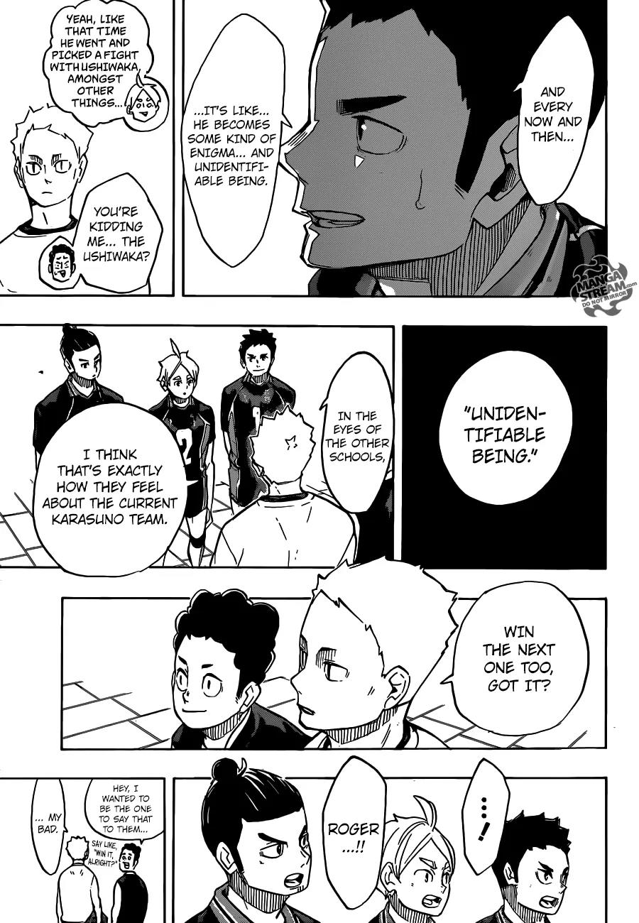 Haikyu!! Chapter 243 page 10 - Chapter 243: Their Respective First Matches