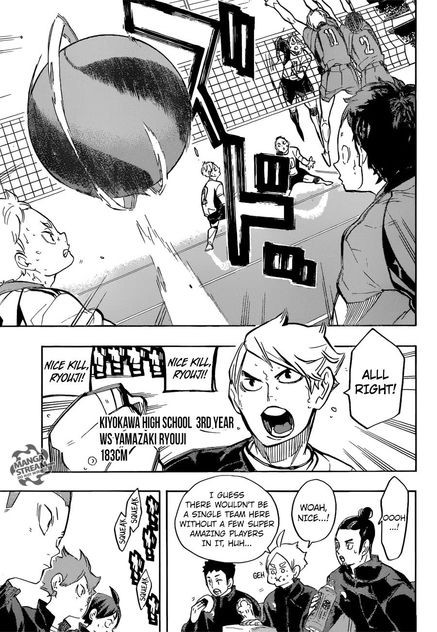 Haikyu!! Chapter 243 page 12 - Chapter 243: Their Respective First Matches
