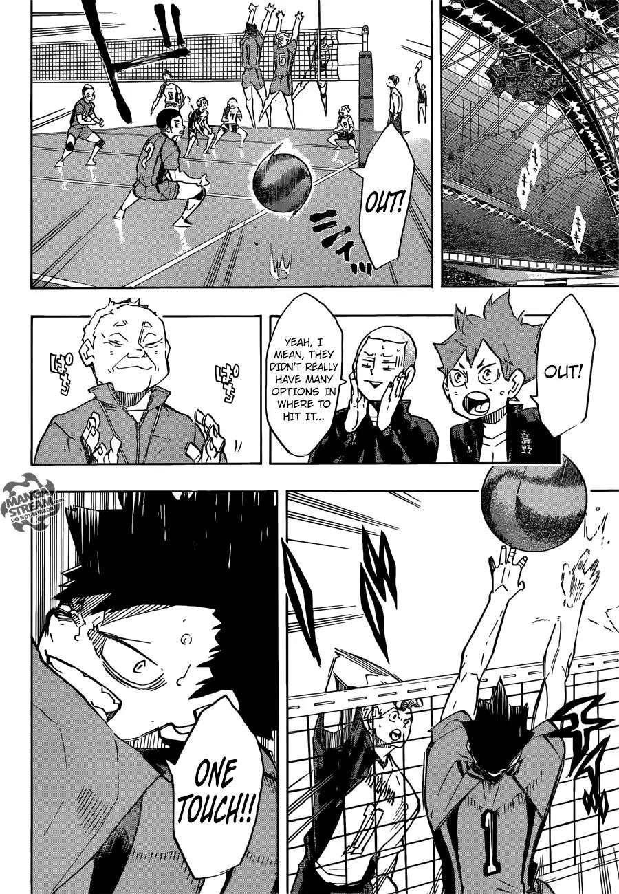 Haikyu!! Chapter 243 page 15 - Chapter 243: Their Respective First Matches