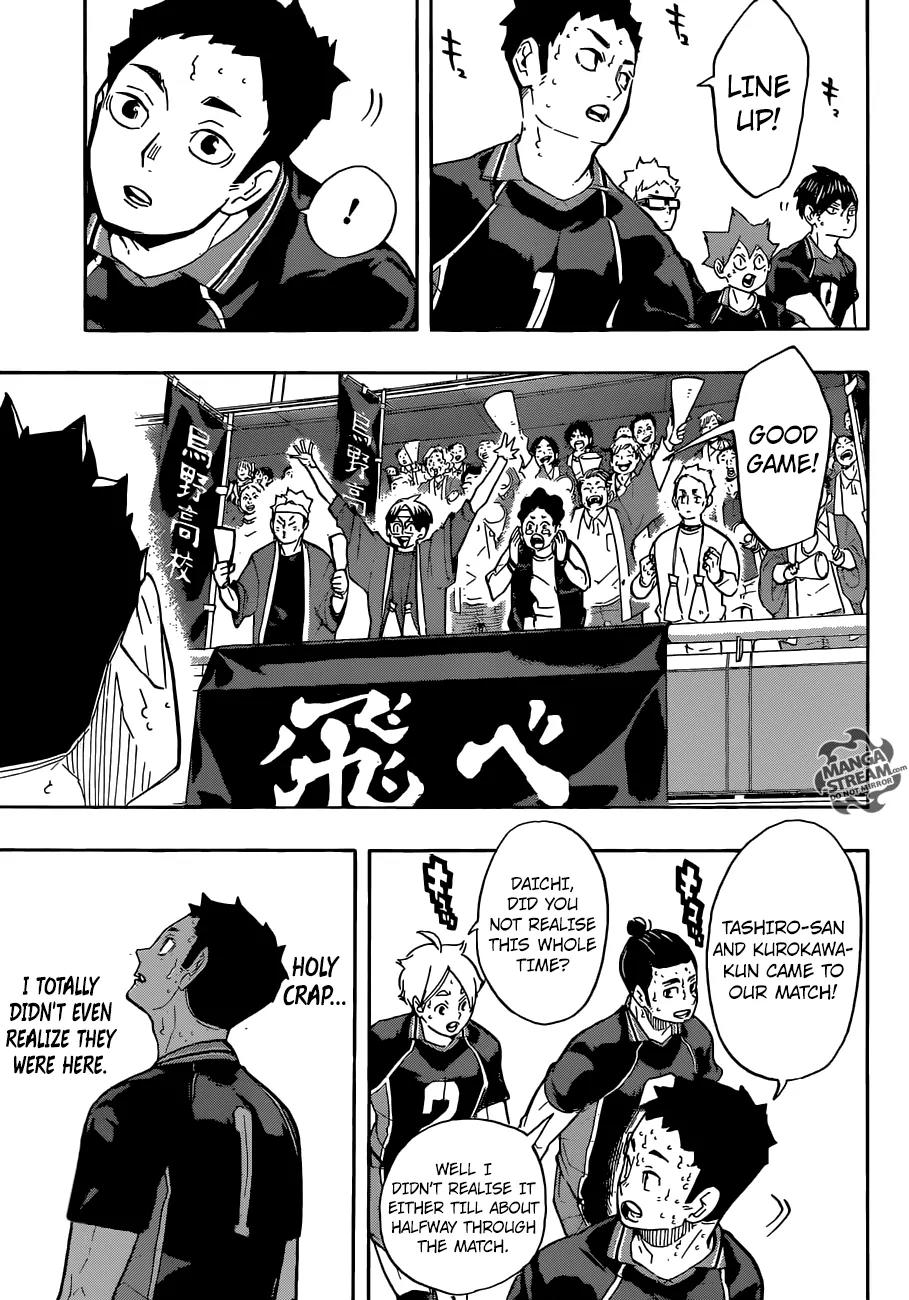 Haikyu!! Chapter 243 page 6 - Chapter 243: Their Respective First Matches