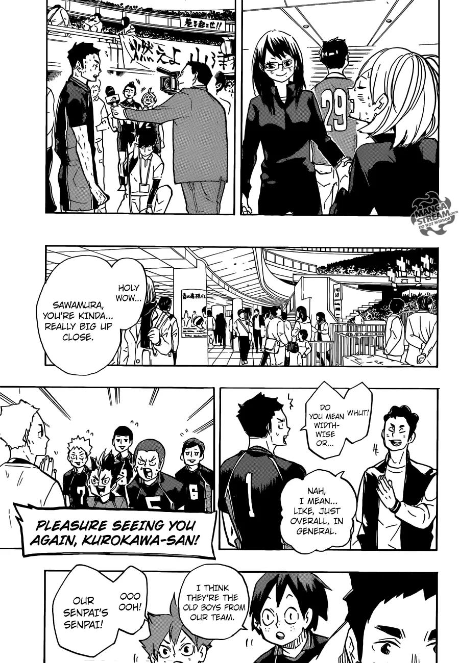 Haikyu!! Chapter 243 page 8 - Chapter 243: Their Respective First Matches
