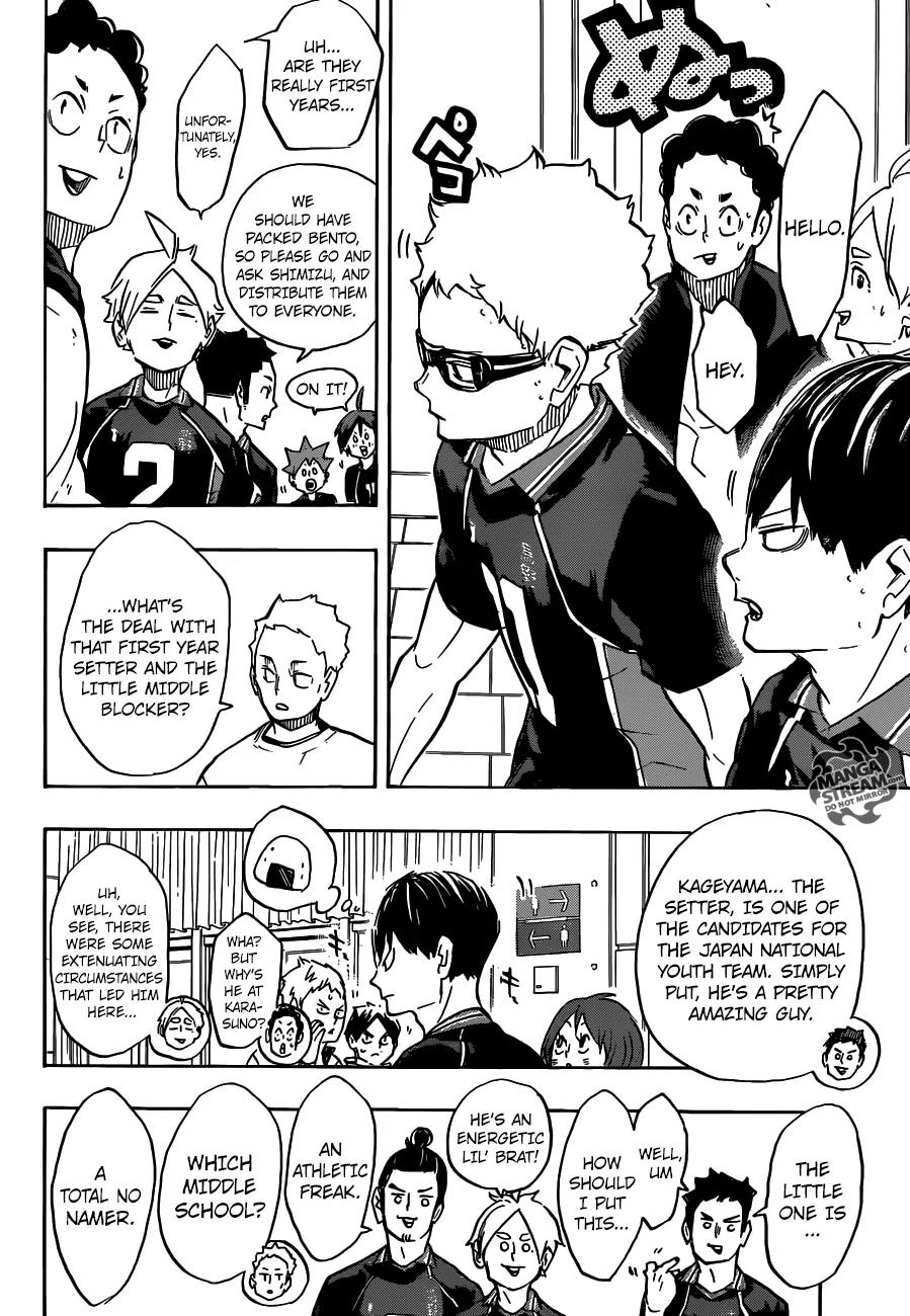 Haikyu!! Chapter 243 page 9 - Chapter 243: Their Respective First Matches