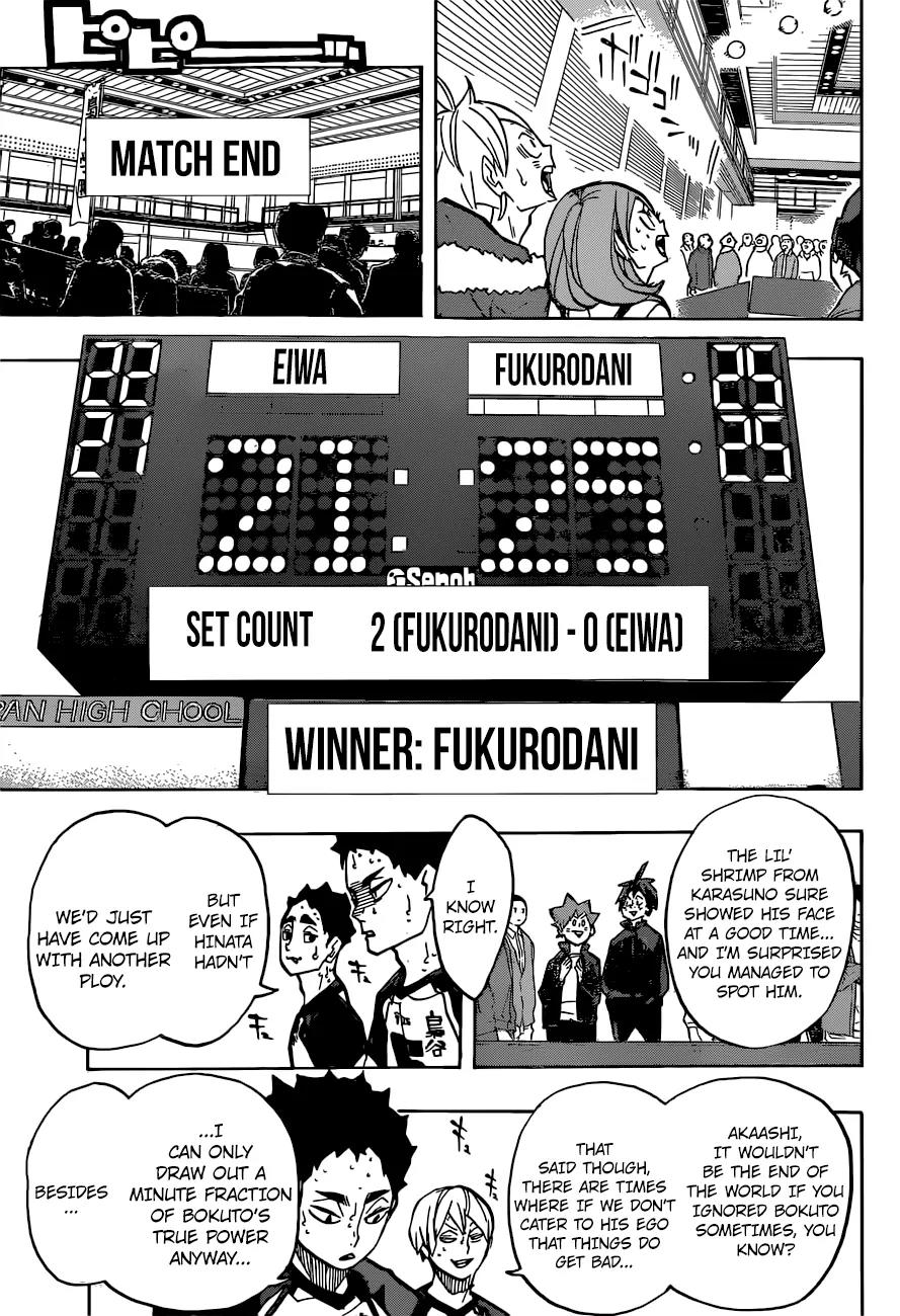 Haikyu!! Chapter 244 page 18 - Chapter 244: Weakness Number 006