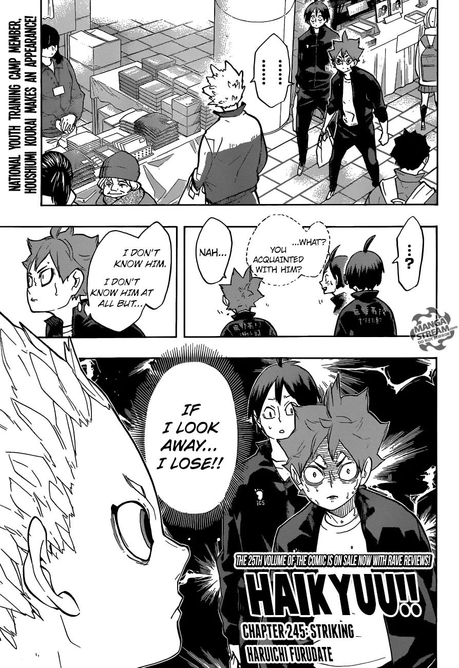 Haikyu!! Chapter 245 page 1 - Chapter 245: Vivid