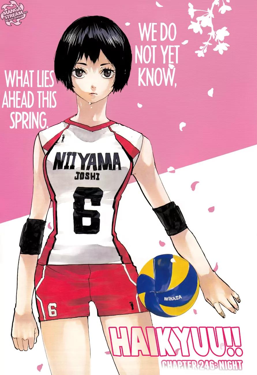 Haikyu!! Chapter 246 page 1 - Chapter 246: Night