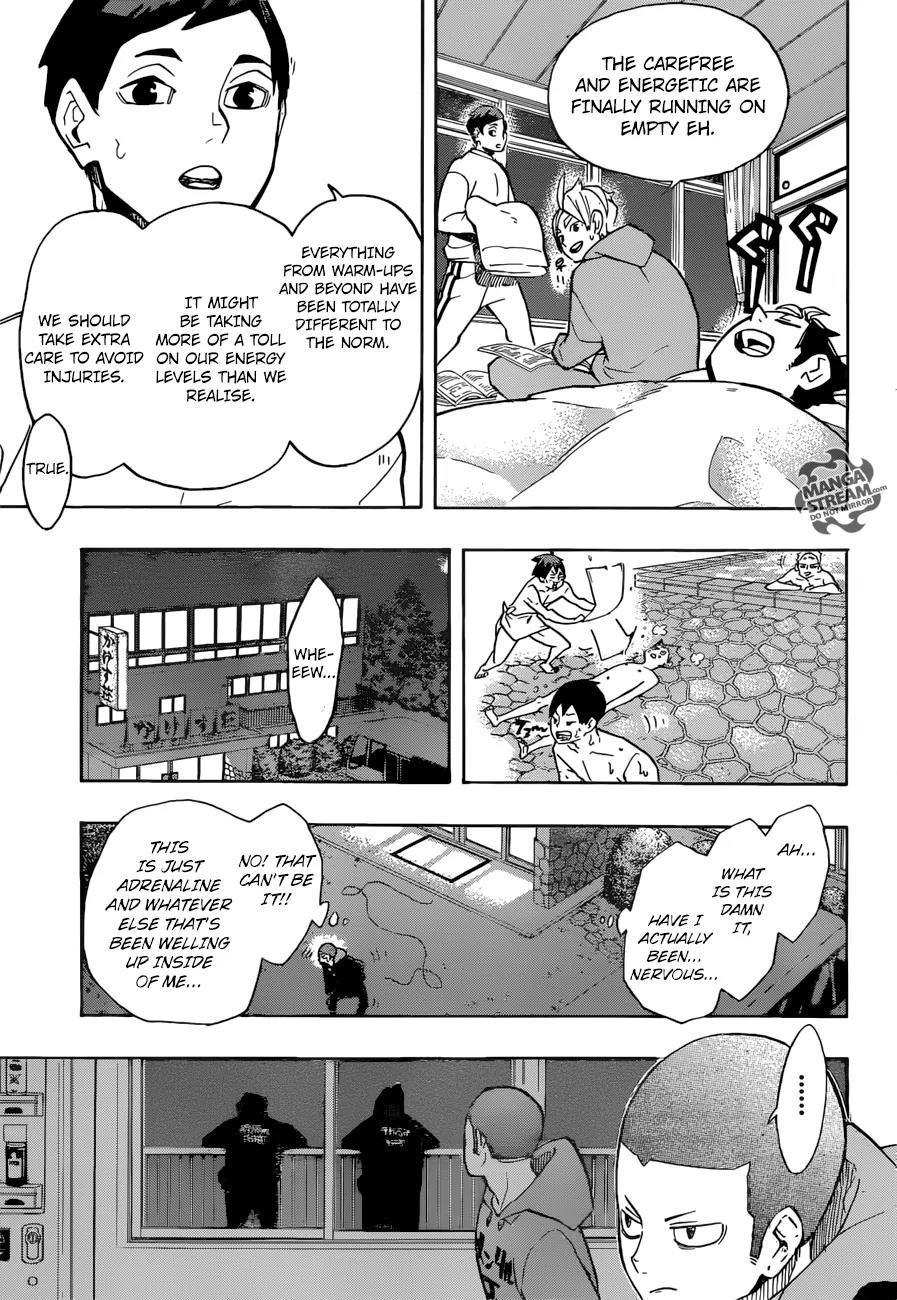 Haikyu!! Chapter 246 page 13 - Chapter 246: Night