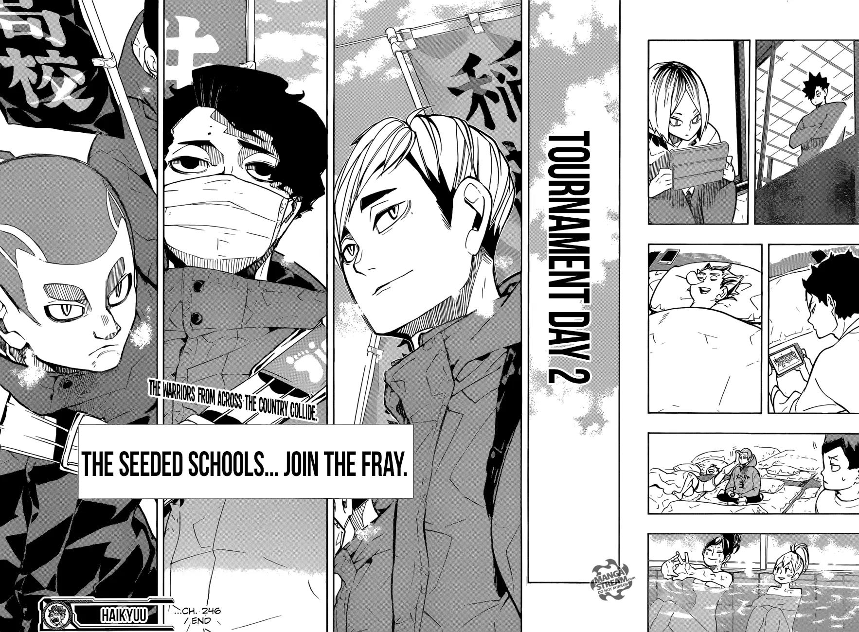 Haikyu!! Chapter 246 page 18 - Chapter 246: Night