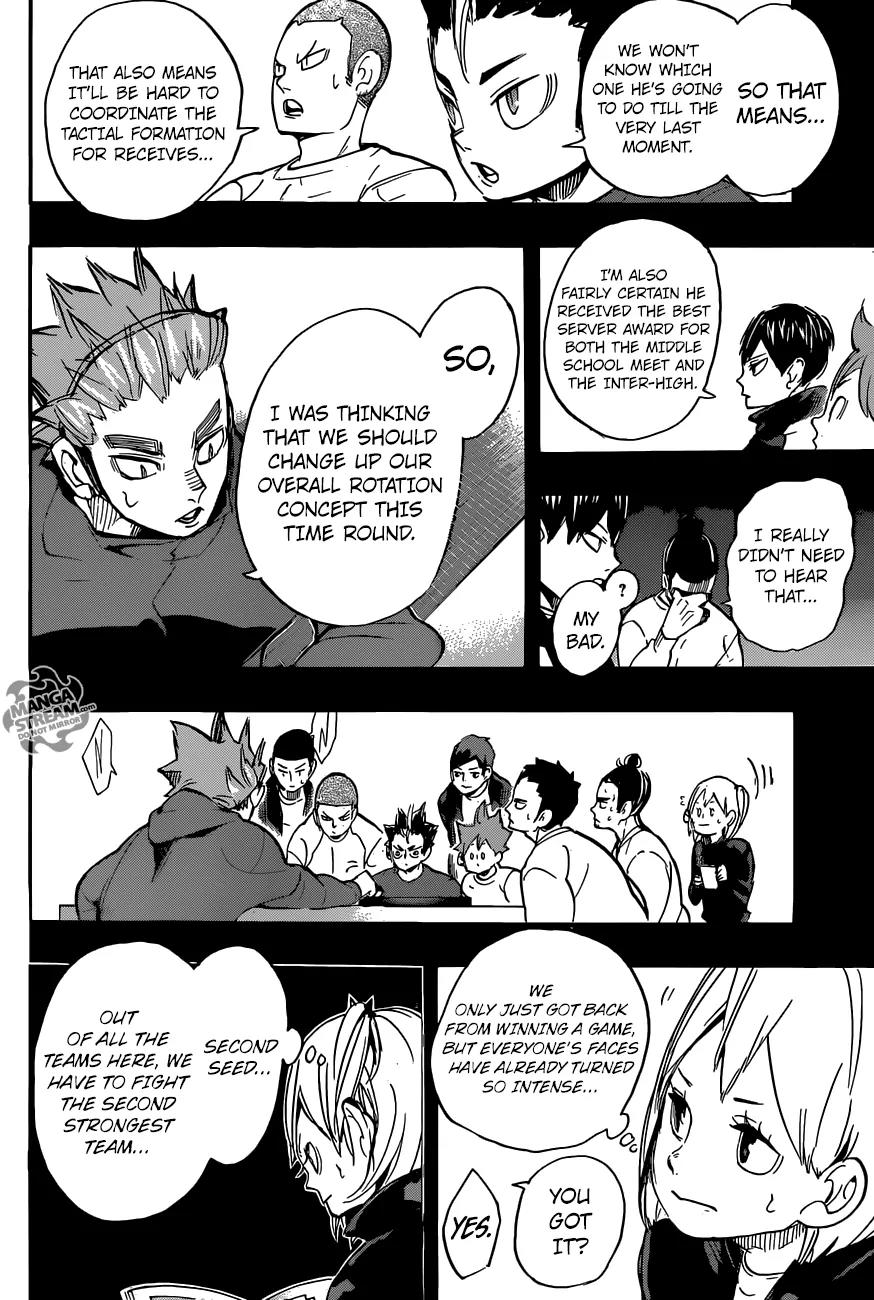 Haikyu!! Chapter 247 page 11 - Chapter 247: The Second Day