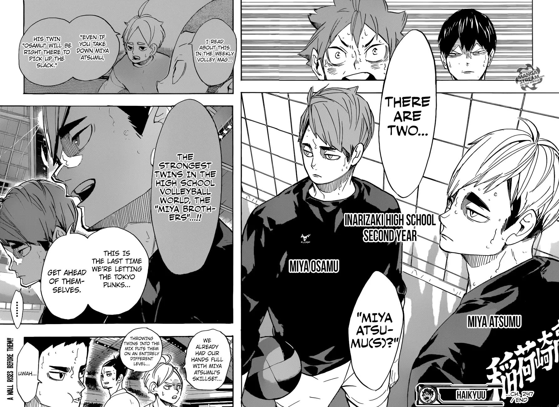 Haikyu!! Chapter 247 page 17 - Chapter 247: The Second Day