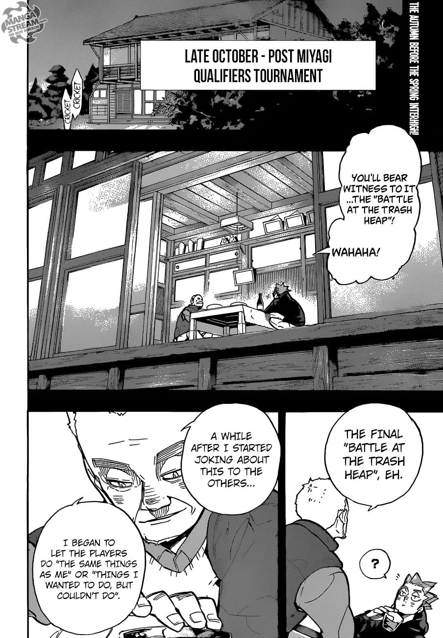 Haikyu!! Chapter 247 page 3 - Chapter 247: The Second Day