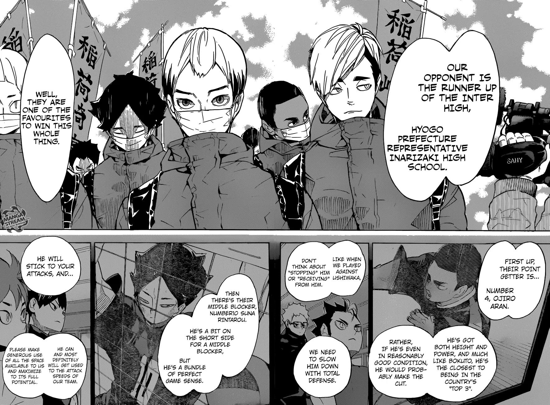 Haikyu!! Chapter 247 page 8 - Chapter 247: The Second Day