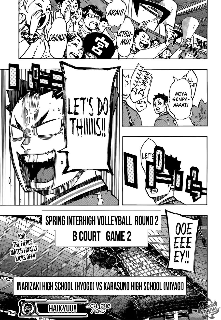 Haikyu!! Chapter 248 page 19 - Chapter 248: Difference