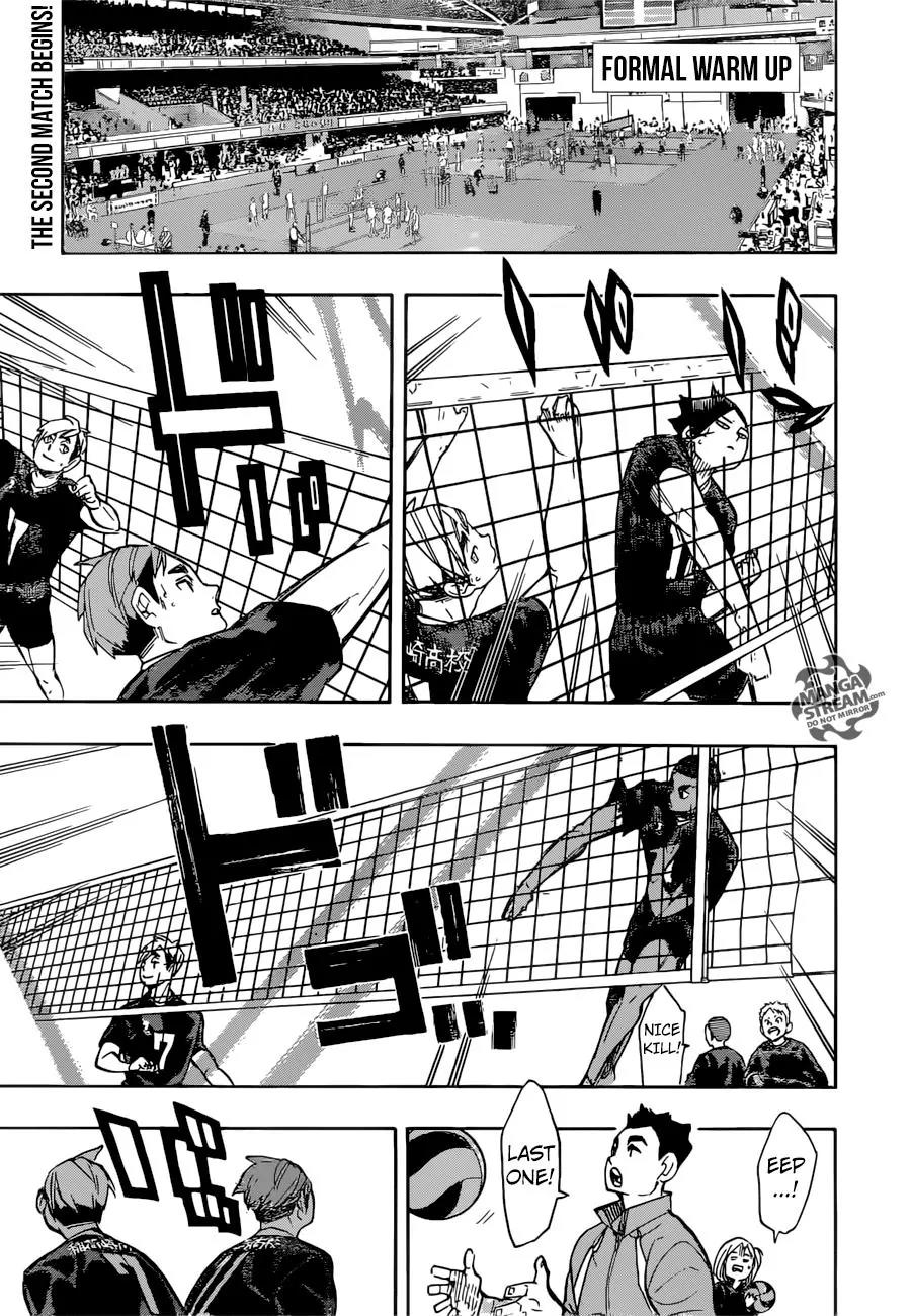 Haikyu!! Chapter 249 page 1 - Chapter 249: Tumult and Silence