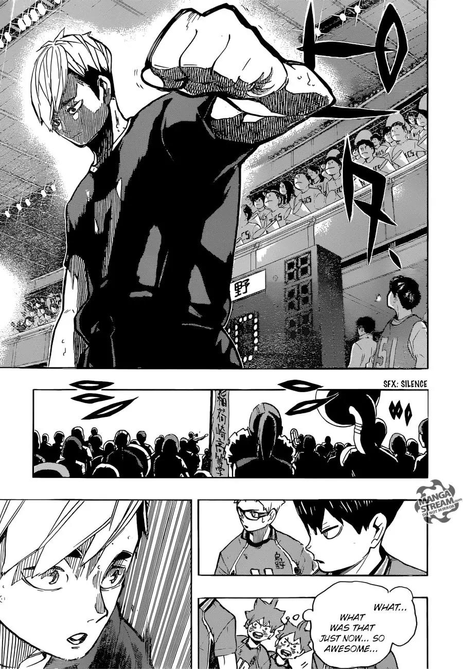 Haikyu!! Chapter 249 page 10 - Chapter 249: Tumult and Silence