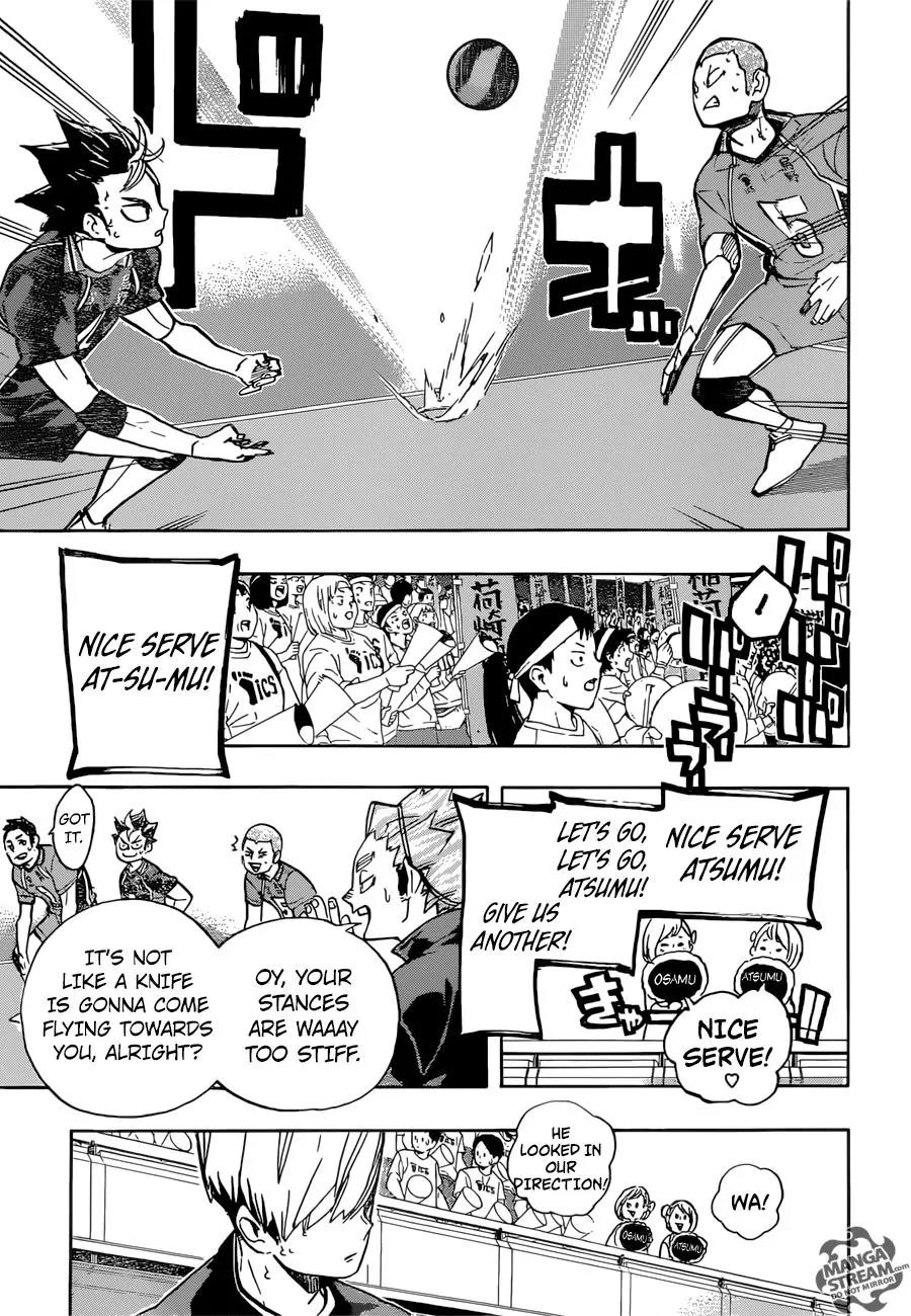 Haikyu!! Chapter 249 page 12 - Chapter 249: Tumult and Silence