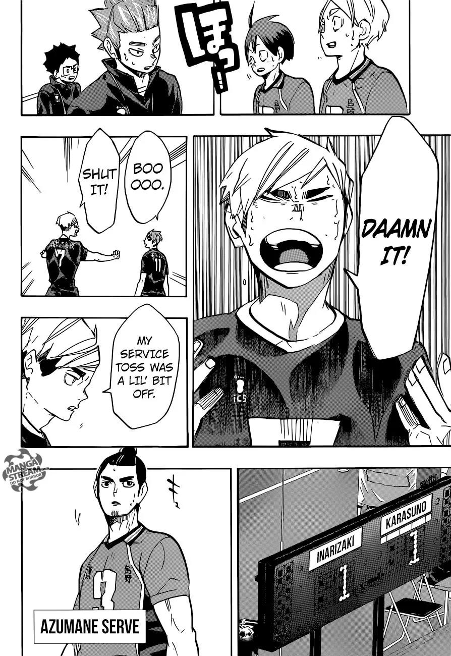 Haikyu!! Chapter 249 page 15 - Chapter 249: Tumult and Silence