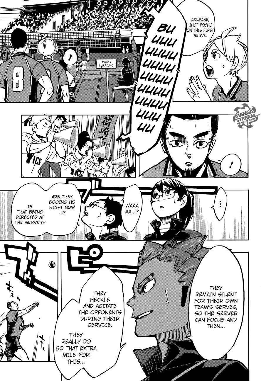 Haikyu!! Chapter 249 page 16 - Chapter 249: Tumult and Silence