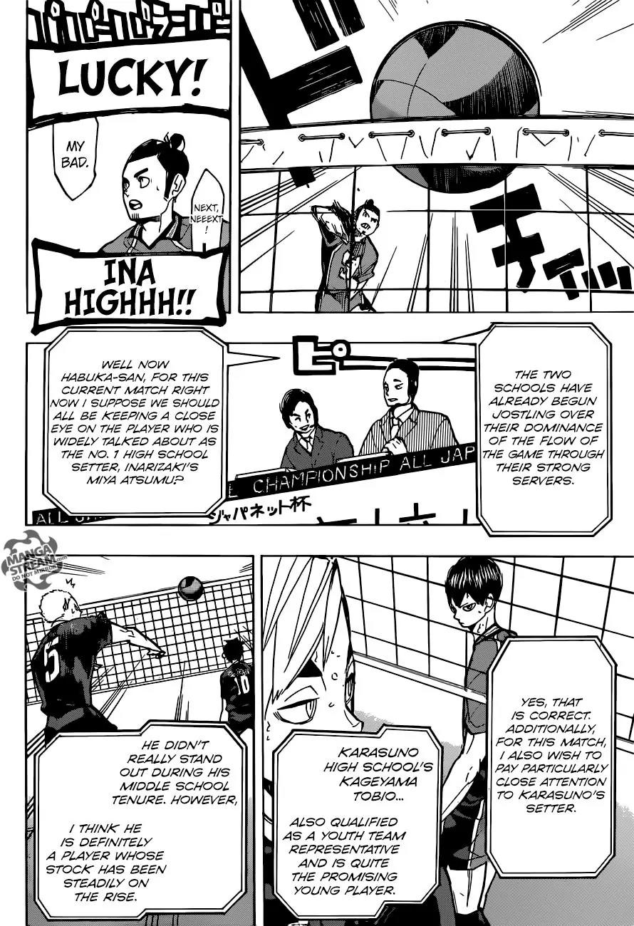 Haikyu!! Chapter 249 page 17 - Chapter 249: Tumult and Silence