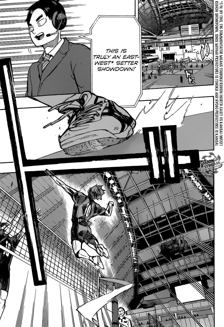 Haikyu!! Chapter 249 page 18 - Chapter 249: Tumult and Silence