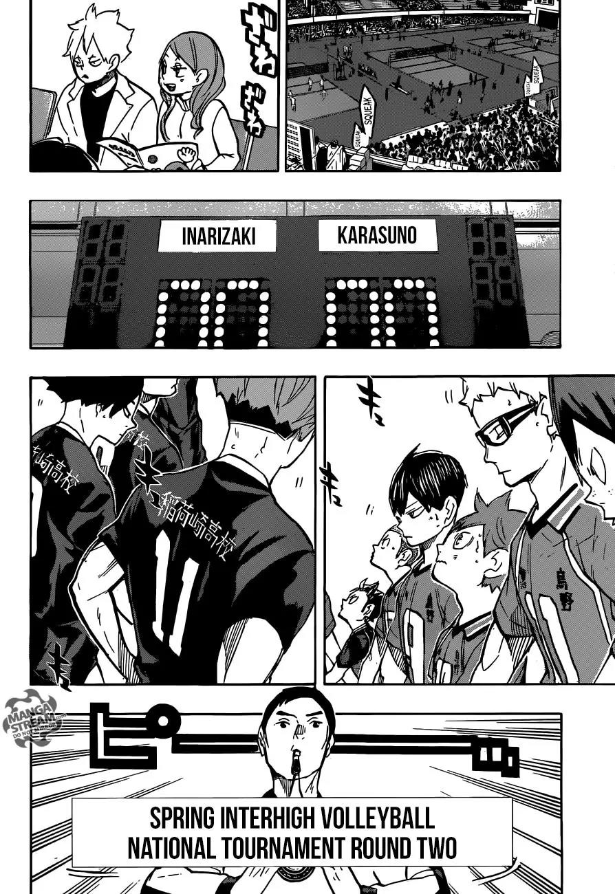 Haikyu!! Chapter 249 page 5 - Chapter 249: Tumult and Silence