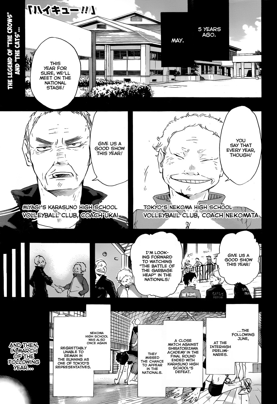 Haikyu!! Chapter 25 page 1 - Chapter 25: Encounter