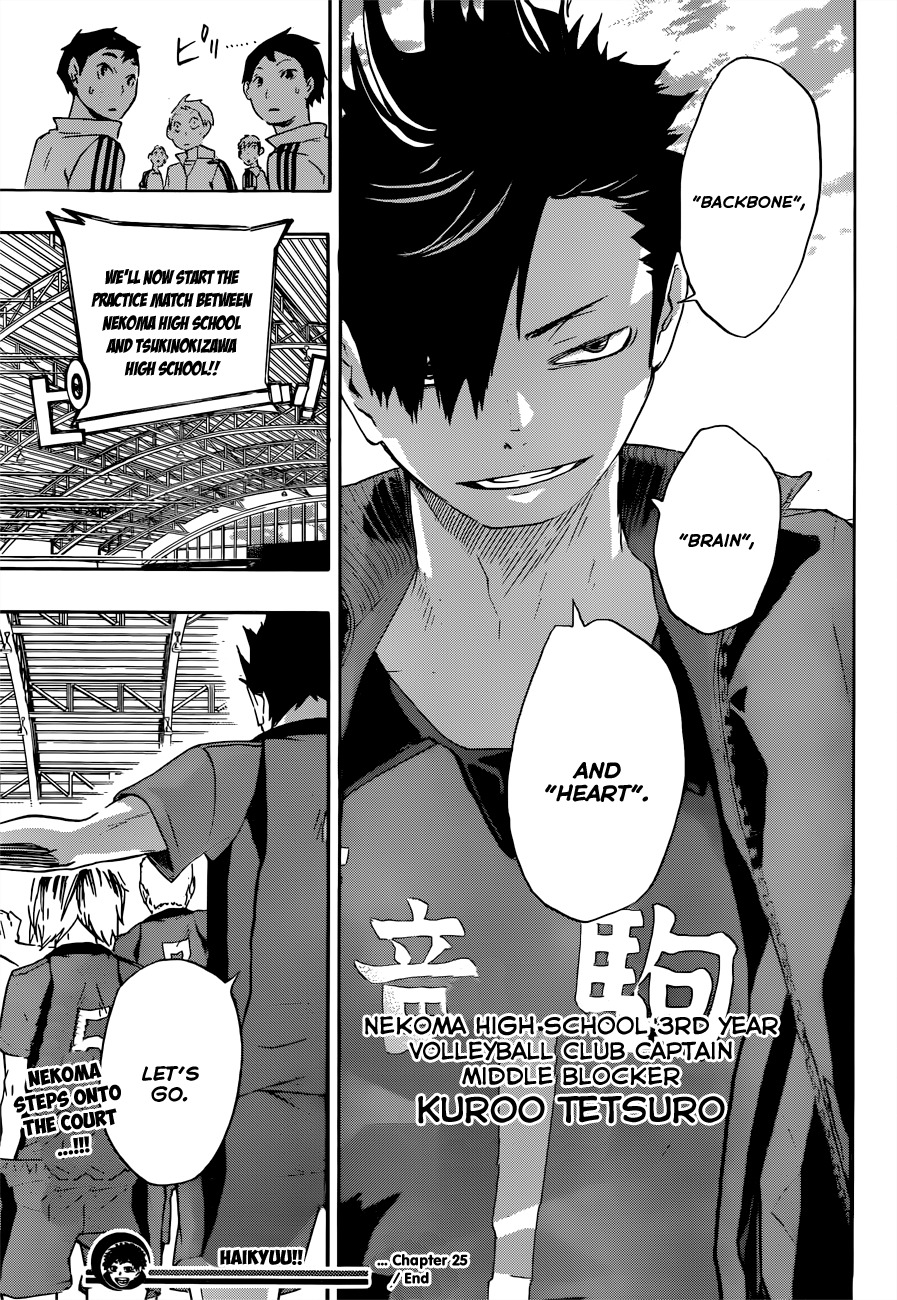 Haikyu!! Chapter 25 page 19 - Chapter 25: Encounter