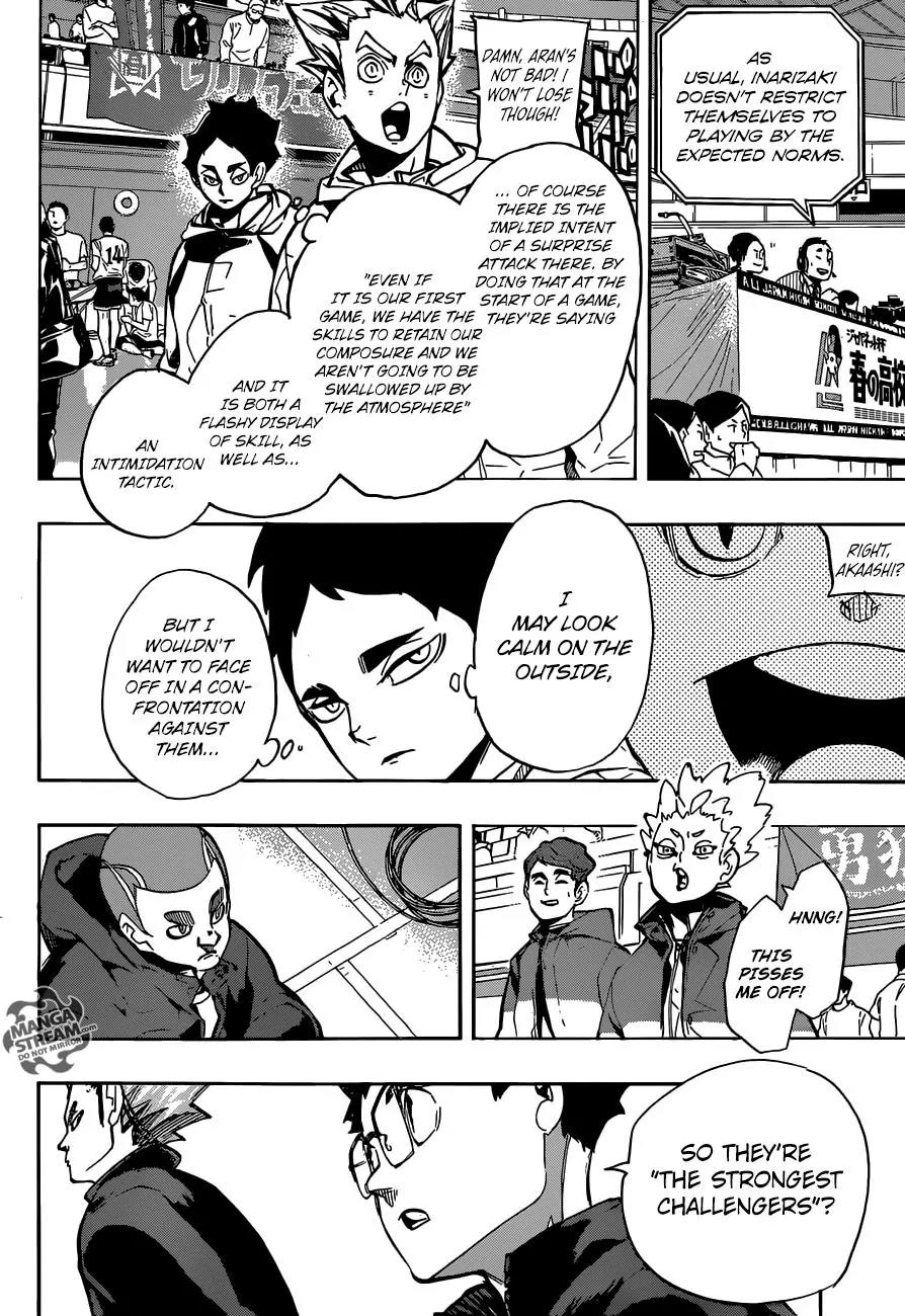 Haikyu!! Chapter 250 page 11 - Chapter 250: Challenger