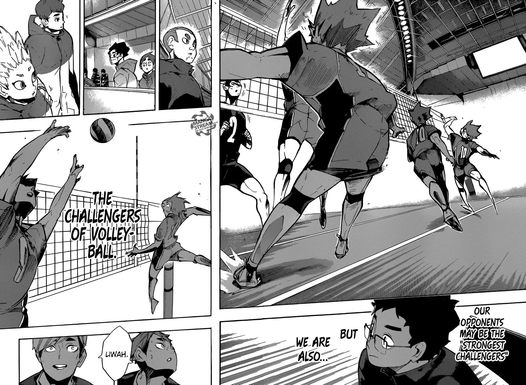 Haikyu!! Chapter 250 page 15 - Chapter 250: Challenger