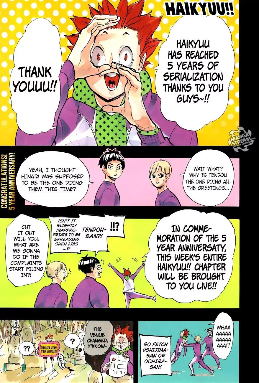 Haikyu!! Chapter 250 page 3 - Chapter 250: Challenger