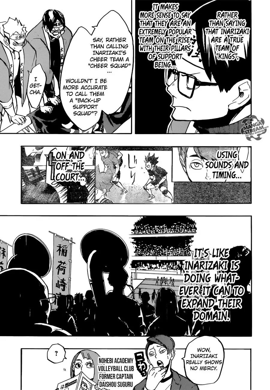 Haikyu!! Chapter 251 page 18 - Chapter 251: Rhythm