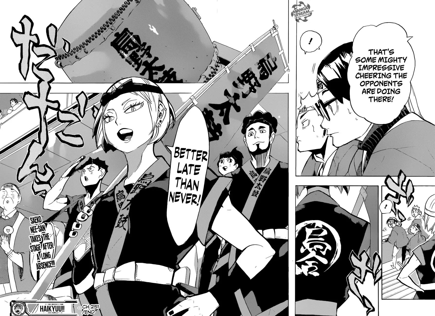 Haikyu!! Chapter 251 page 19 - Chapter 251: Rhythm