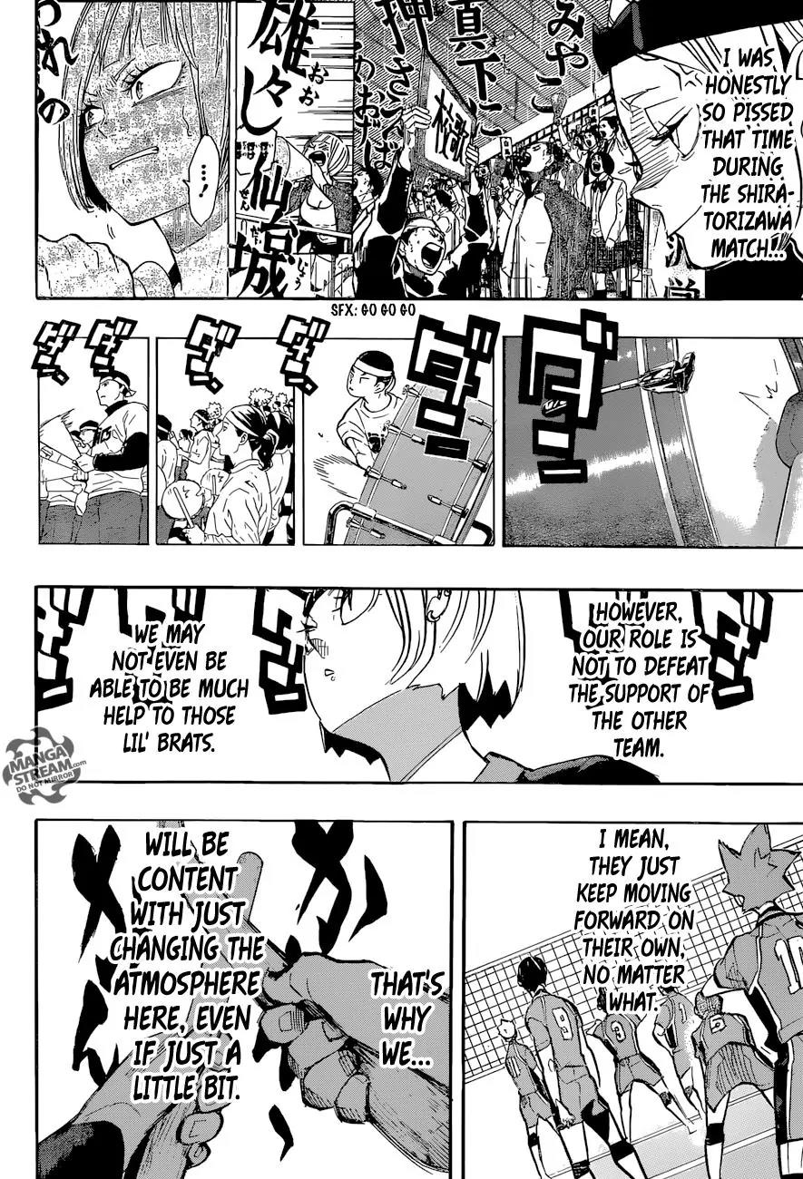 Haikyu!! Chapter 252 page 11 - Chapter 252: Backing Support