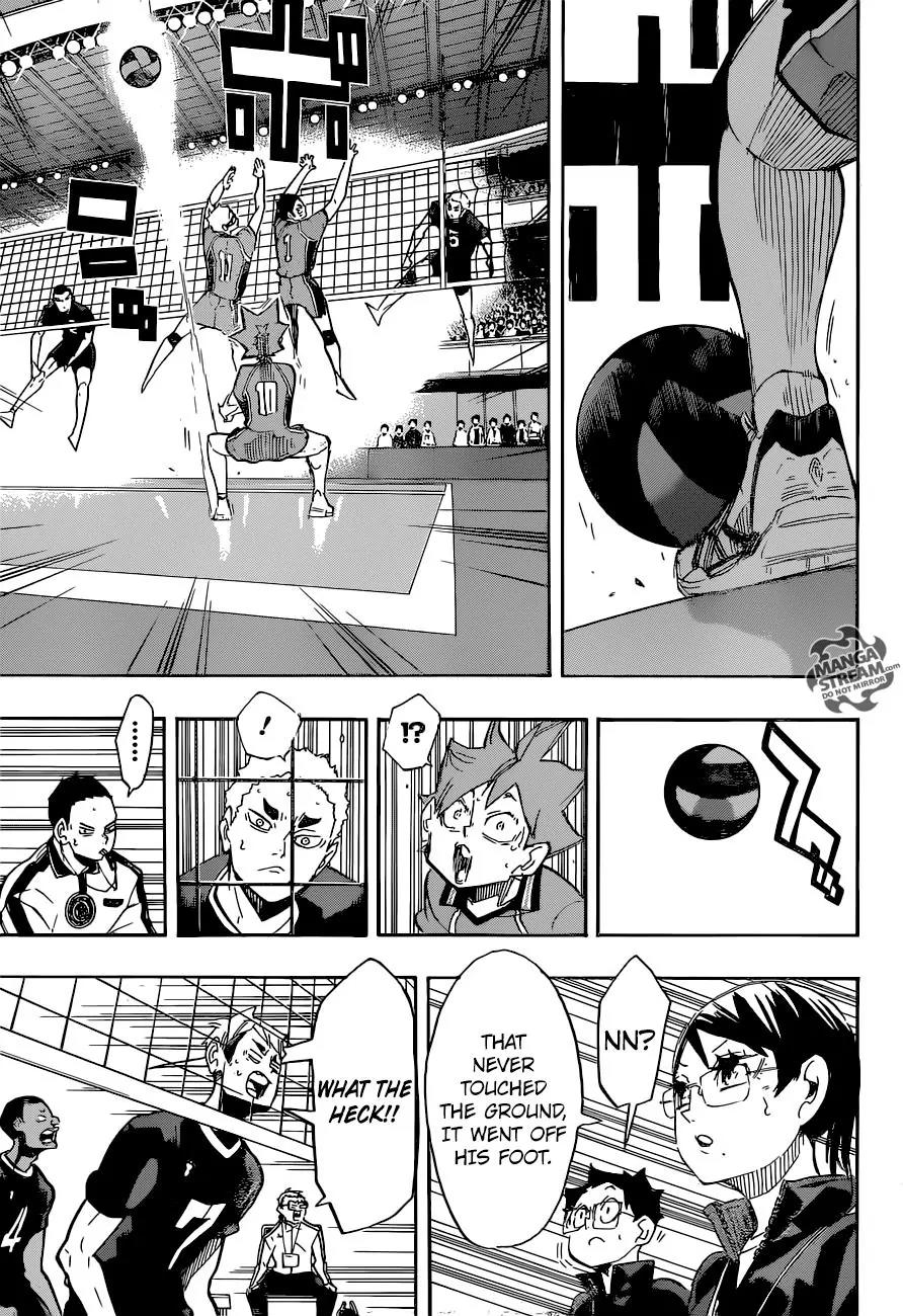 Haikyu!! Chapter 252 page 16 - Chapter 252: Backing Support