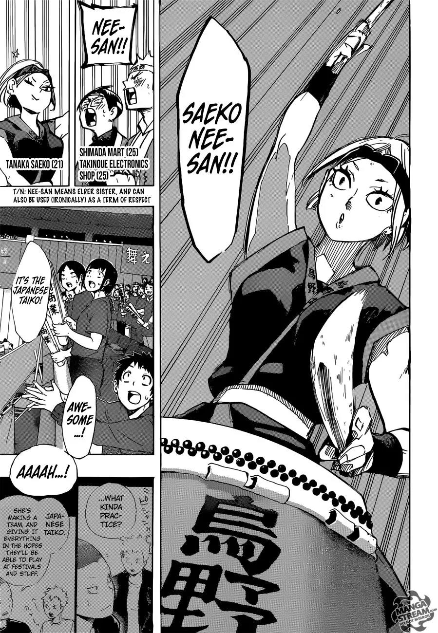 Haikyu!! Chapter 252 page 6 - Chapter 252: Backing Support