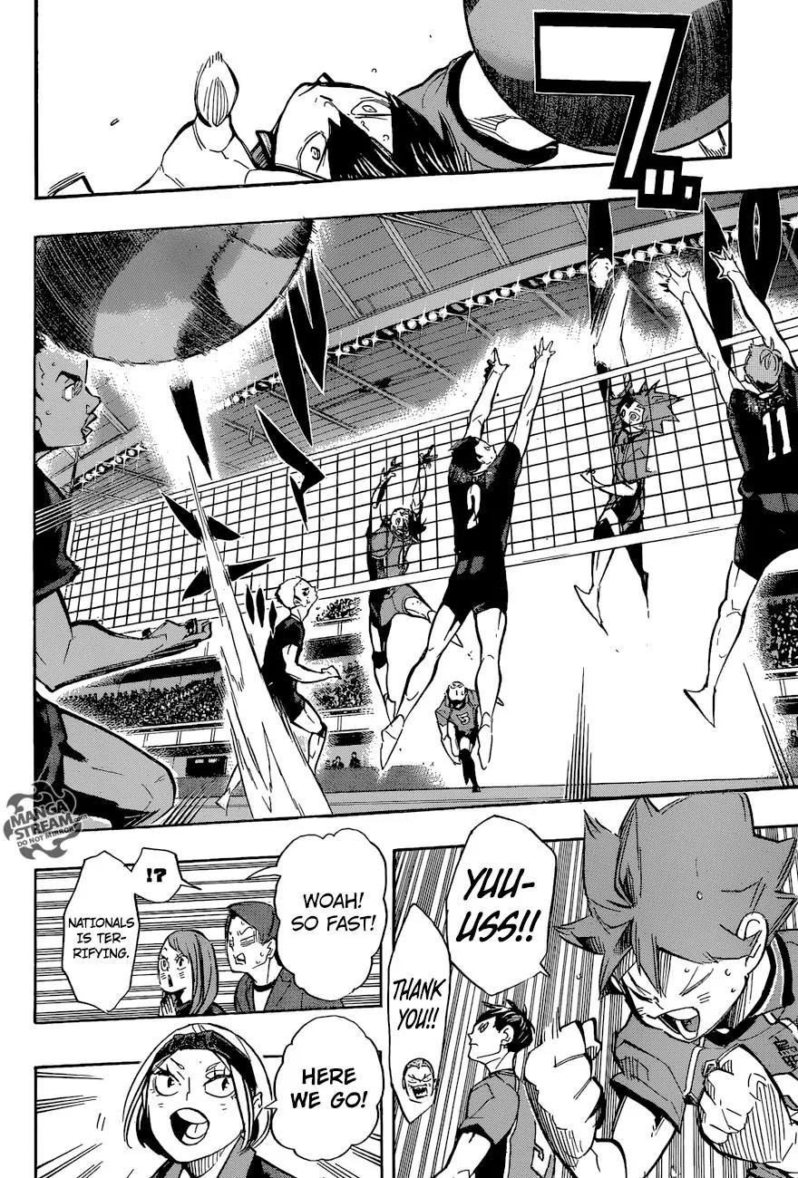 Haikyu!! Chapter 252 page 9 - Chapter 252: Backing Support